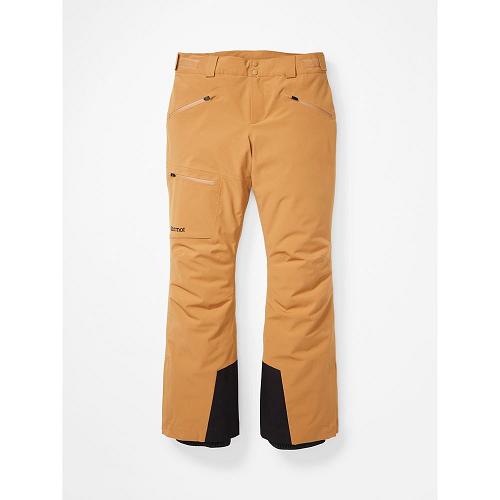 Marmot Refuge Ski Pants For Womens Yellow YLO039568